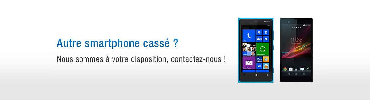 Autre Smartphone cassé