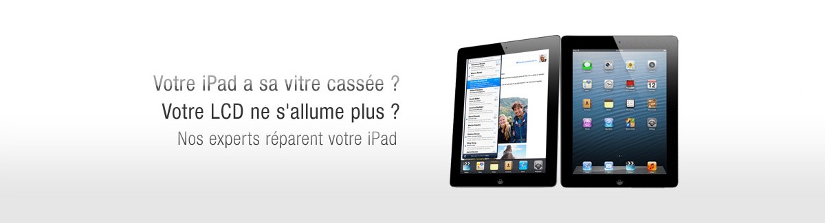 iPad Vitre cassée